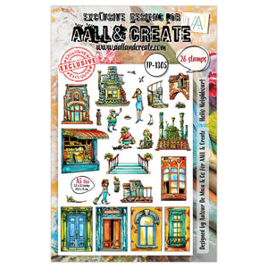 AALL and Create A5 Stamp Set - Hello Neighbour (TP-1305)