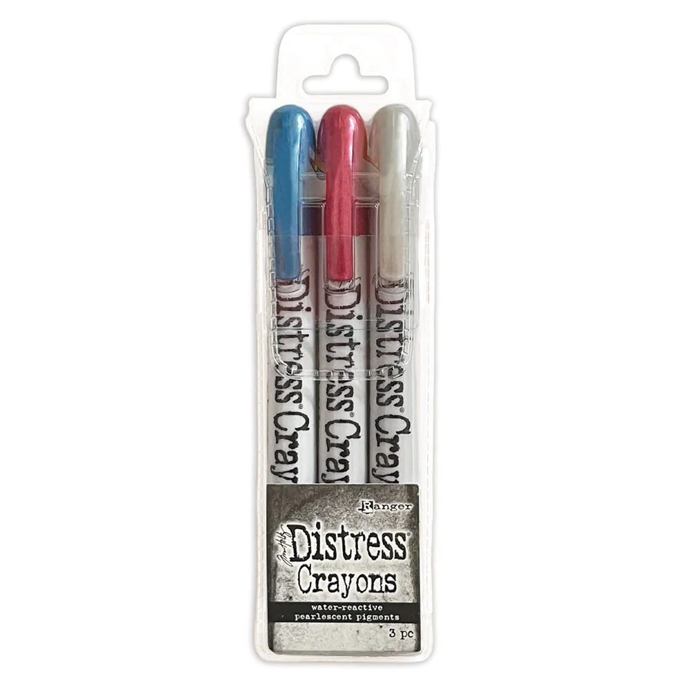 Tim Holtz Distress Holiday Pearl Crayon Set #5 (TSCK84389) – Everything  Mixed Media