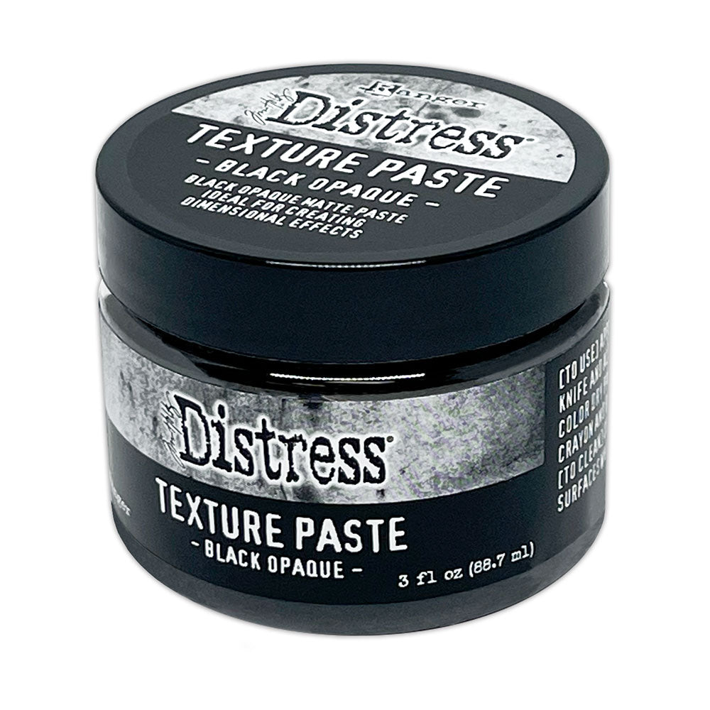 Tim Holtz Distress® Texture Paste Black Opaque (TSHK84471)