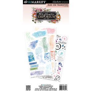 49 and Market The Flower Emporium Blendable Rub Ons (VBF-31256)