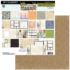 49 and Market Curiosities in Willow Grove 12x12 Starters Collection Pack ( VBWG-33441)