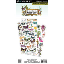 Load image into Gallery viewer, 49 and Market Curiosities in Willow Grove Essential Rub Ons (VBWG-33632)
