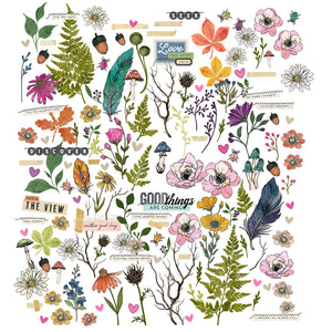 49 and Market Curiosities in Willow Grove Laser Cut Foliage (VBWG-33663)