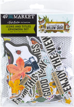 Load image into Gallery viewer, 49 and Market Curiosities in Willow Grove Icons and Titles Ephemera (VBWG-33670)
