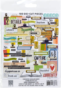 49 and Market Curiosities in Willow Grove Journaling Bits (VBWG-33687)