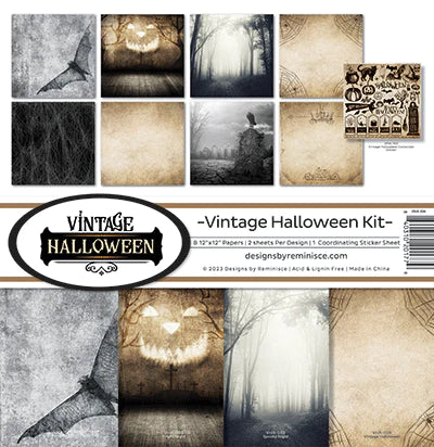 Reminisce Vintage Halloween 12x12 Collection Kit (VHA-200)