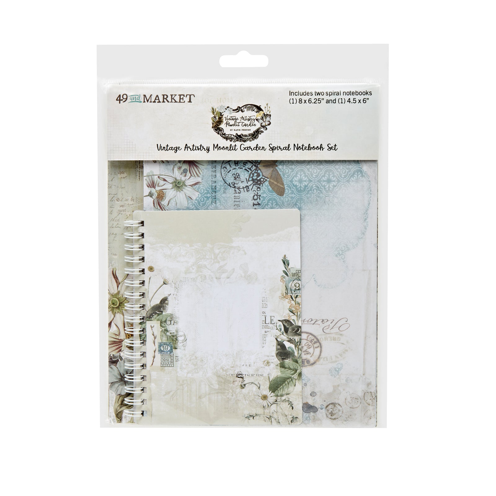 49 and Market Vintage Artistry Moonlit Garden 6x8 