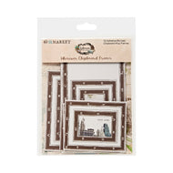 49 and Market Wherever Collection Chipboard Frames (WHE-26146)