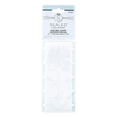 Spellbinders Paper Arts Sealed Wax Seal Adhesive Circles (WS-075)