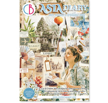 Load image into Gallery viewer, Ciao Bella Asia Junk Journal &amp; Ephemera Book A4 32/Pkg (CBB028)
