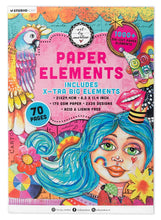 Load image into Gallery viewer, Art By Marlene Die-Cut Paper Pad Extra Big Elements 70 sheets !! (ABM-25-DCPP275)
