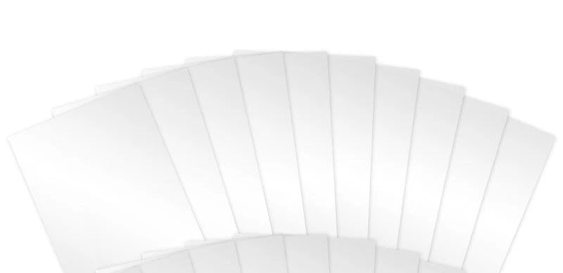 Hunkydory Heavyweight Clear Acetate 220 microns x 10 sheets