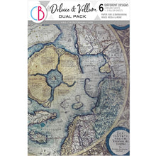 Load image into Gallery viewer, Ciao Bella Deluxe Paper Silver &amp; Vellum Dual Pack A4 MIXED 6/Pkg An Artist Journey (CBX005)
