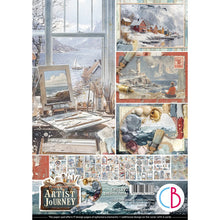 Load image into Gallery viewer, Ciao Bella An Artist Journey Creative Pad A4 9 pkge (CBCL092)
