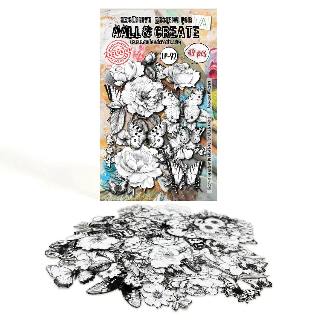 AALL & Create Ephemera Die Cuts - Anemone Whispers (EP-092)