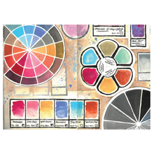 Load image into Gallery viewer, Sizzix Studio Clear Stamps Set 5PK w/3PK Stencils - Artist Tools by Vic Hollins (666762)
