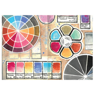 Sizzix Studio Clear Stamps Set 5PK w/3PK Stencils - Artist Tools by Vic Hollins (666762)