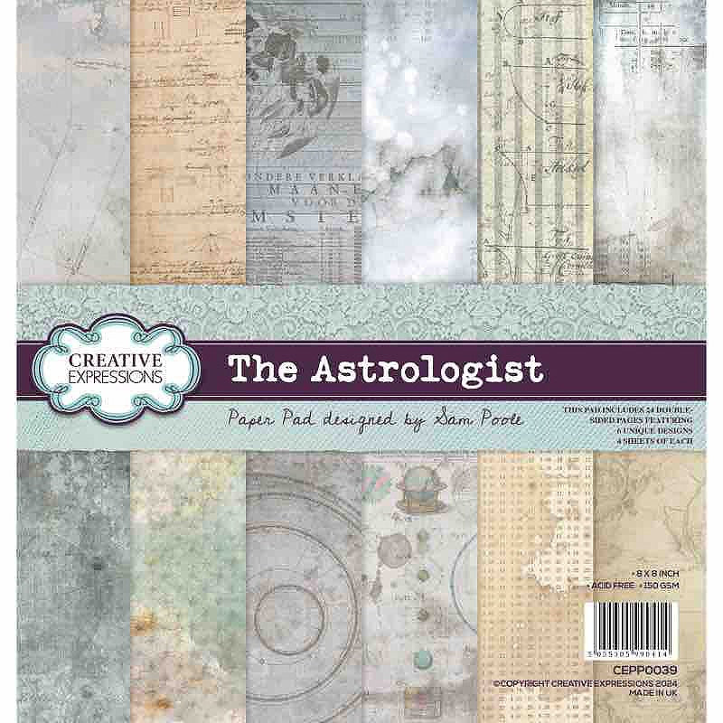 Creative Expressions The Astrologist Paper Pack from Sam Poole (CEPP0039)