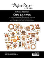 Paper Rose Autumn Florals Cut Aparts (32958)