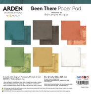 Arden Creative Studio Been There Solids 12x12 Scrapbook Solids Paper Pad (ACSPP0021)