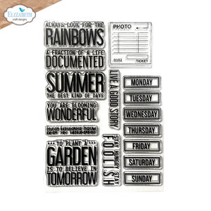 Elizabeth Craft Designs Planner Essentials Best Kind of Days Stamp Set (CS420)