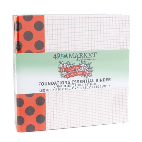 49 and Market Vicki Boutin Mistletoe and Memories Album Binder