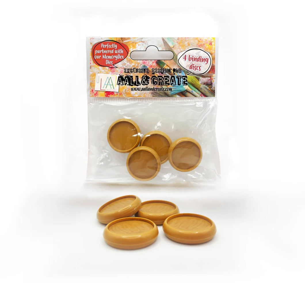 AALL and Create - Memorydex - Binding Discs Caramel (BD-CAR)