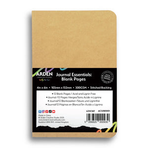Arden Creative Studio Vintage Makers Journal Essentials  (ACSJB0001)