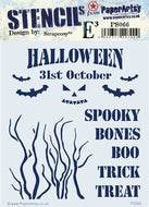 PaperArtsy Stencil by Scrapcosy (PS066)