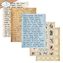 Load image into Gallery viewer, Elizabeth Craft Designs Delightful Discovery Collection Ephemera Book by Annette Green (PS02)
