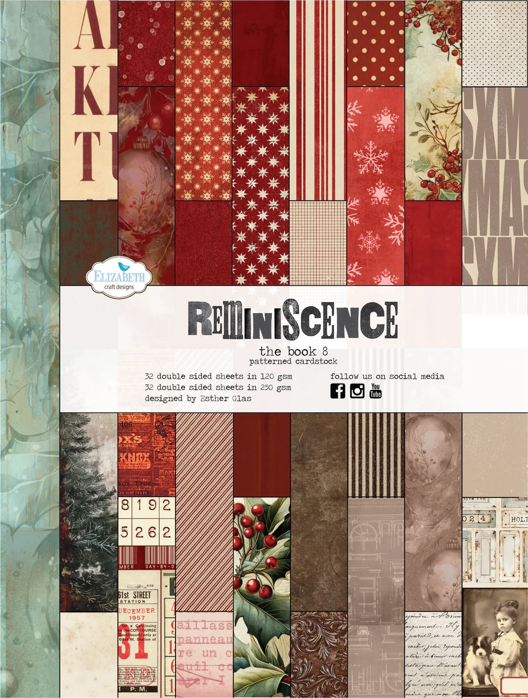 Elizabeth Craft Designs Reminiscence The Book #8 (PB08)