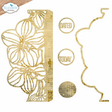 Load image into Gallery viewer, Elizabeth Craft Designs Planner Essentials Borderpage with Flowers Die Set  (2277)
