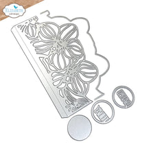 Load image into Gallery viewer, Elizabeth Craft Designs Planner Essentials Borderpage with Flowers Die Set  (2277)
