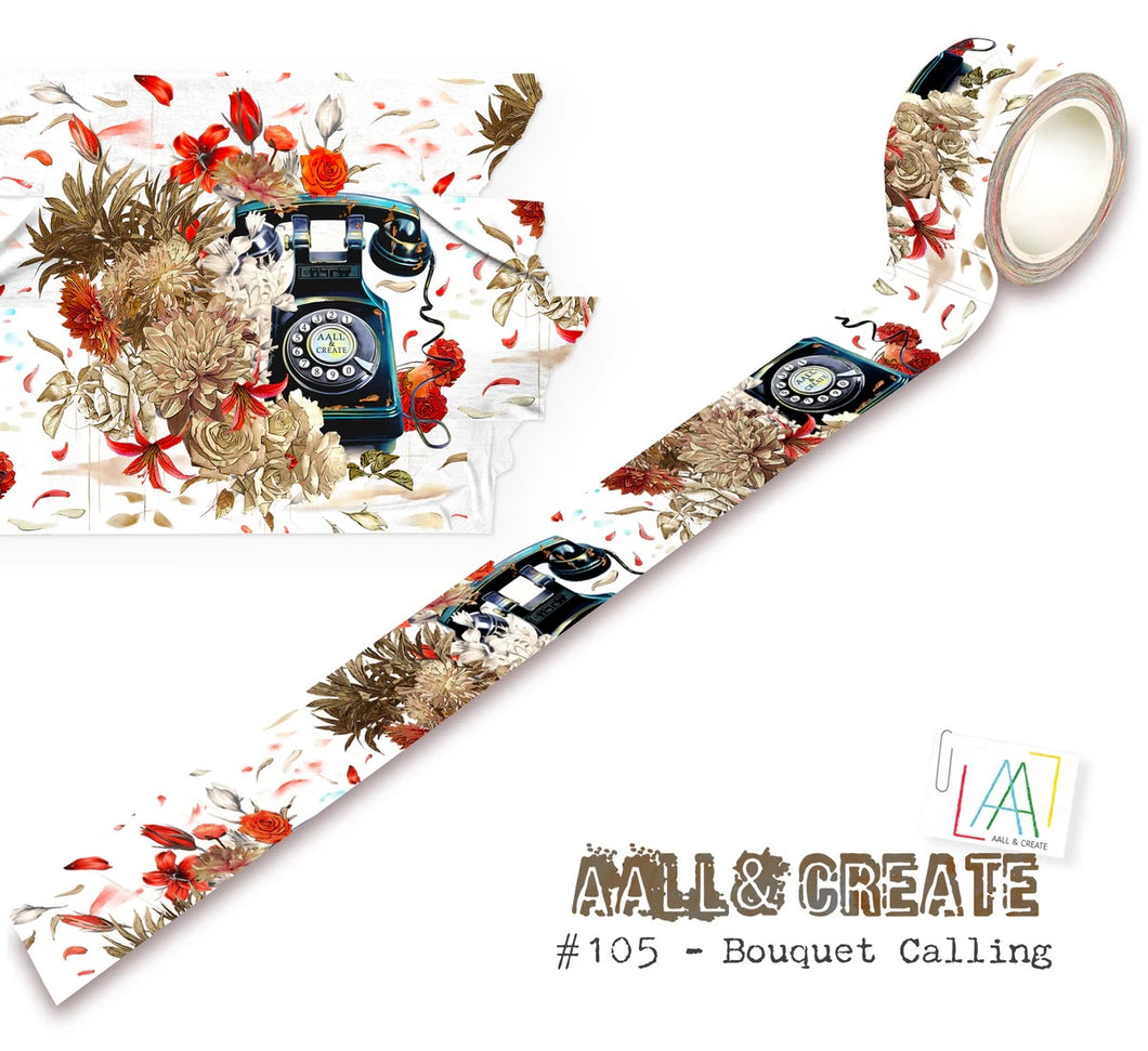 AALL & CREATE Washi Tape Bouquet Calling Layer it Up #105