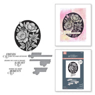 Spellbinders Betterpress Society August 2025 - Sweet Moments Press Plate & Die