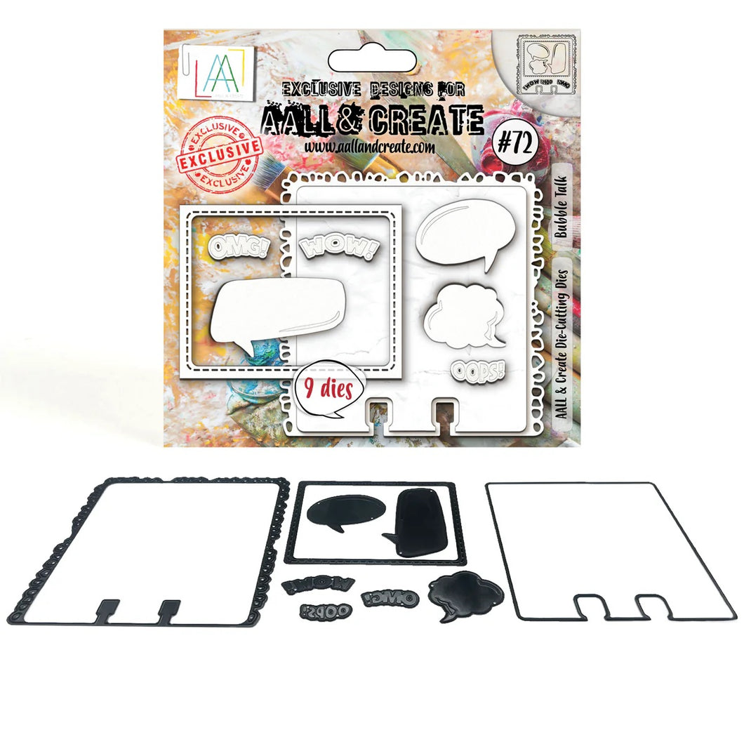AALL and Create - Die-Cutting Die Set - Bubble Talk (AALL-DI-072)