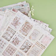 Prima Buttons & Keepsakes by Frank Garcia 12 x 12