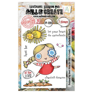 AALL and Create A7 Stamp Set - Cartwheel Hearts (TP-1281)