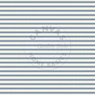 Canvas Corp. Navy & Ivory Ticking 12x12 Scrapbook Paper (CCP2911)
