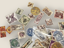 Load image into Gallery viewer, Stamps Paper Cutouts

