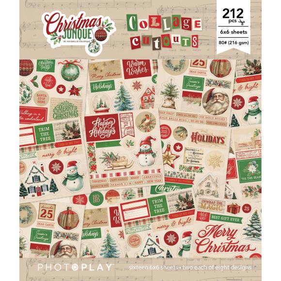 Photoplay Paper Christmas Junque Collage Cut Outs (CHJ4921)