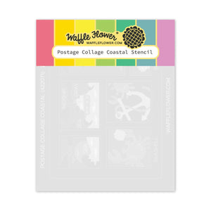 Waffle Flower Nesting Coastal Stencil