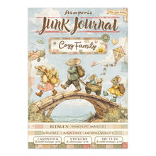 Load image into Gallery viewer, Stamperia Cosy Family Junk Journal
