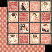 Load image into Gallery viewer, Graphic 45 Papercrafting Paper 8" x 8" Paper Pad - Mon Amour (4501212)
