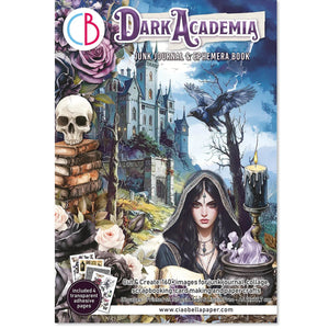 Ciao Bella Dark Academia Junk Journal & Ephemera Book A4 32/Pkg (CBB014)