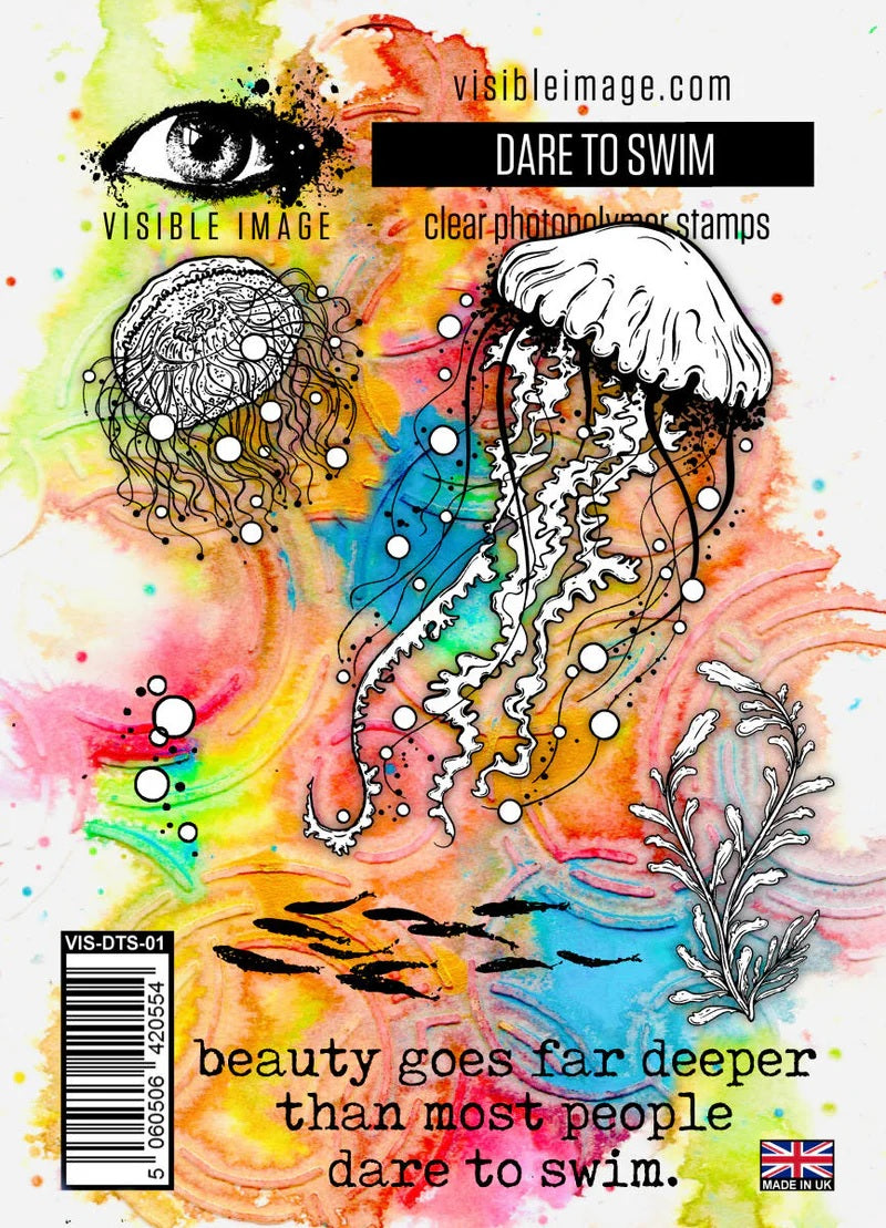 Visible Image - Dare to swim Stamp Set (VIS-DTS-01)