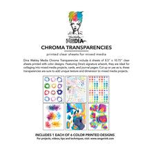 Load image into Gallery viewer, Dina Wakley Media Transparencies Painted Elements (MDA92735)
