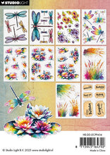 Load image into Gallery viewer, Studio Light Designer Paper Elements Dragonfly Dreams 20 sheets (HE-DD-DCPP404)
