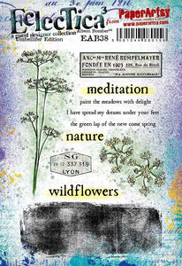 PaperArtsy Electica3 Rubber Stamp Umbellifer Edition by Alison Bomber (EAB38)