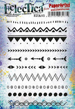 Load image into Gallery viewer, PaperArtsy Eclectica3 Rubber Stamp Set designed by Paperartsy (EPA05)
